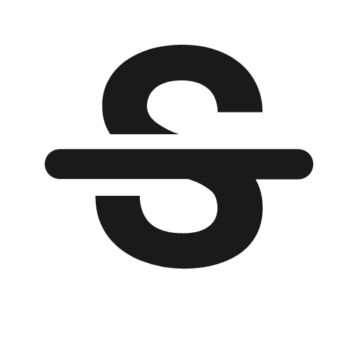 Round strikethrough s icon, solid style, from Google Material Icons