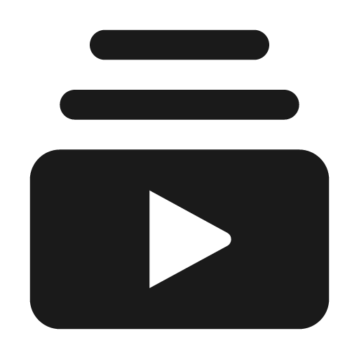 Round subscriptions icon, solid style, from Google Material Icons