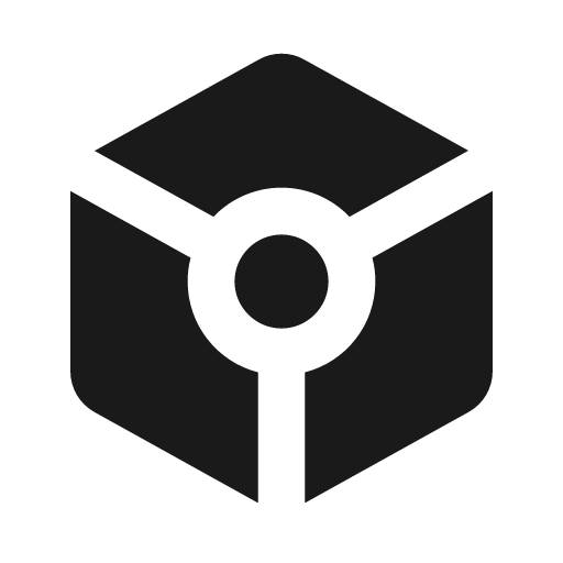 Round token icon, solid style, from Google Material Icons