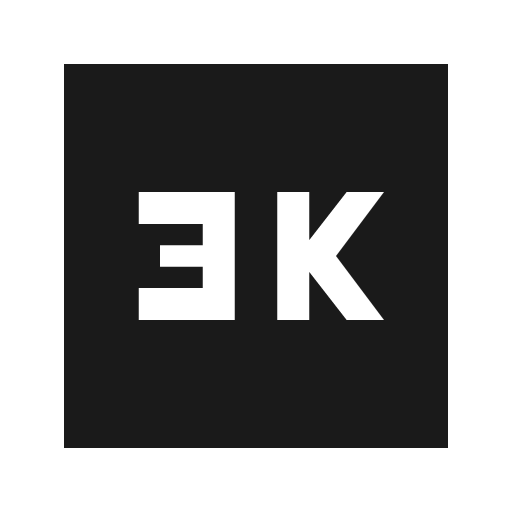 Sharp 3k icon, solid style, from Google Material Icons