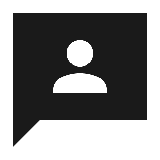 Sharp 3p icon, solid style, from Google Material Icons