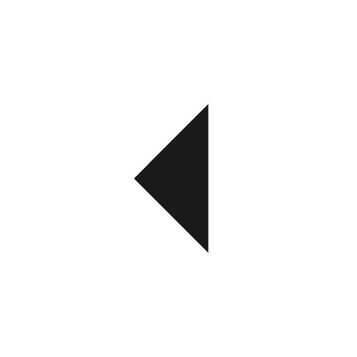 Sharp arrow left icon, solid style, from Google Material Icons