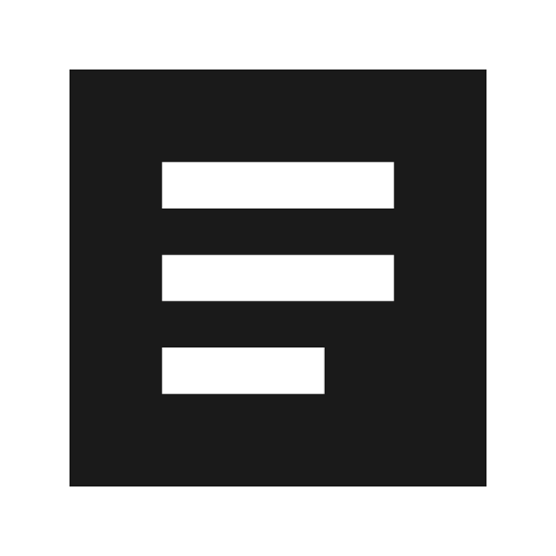 Sharp article icon, solid style, from Google Material Icons