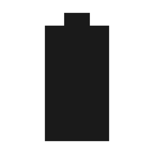 Sharp battery full icon, solid style, from Google Material Icons