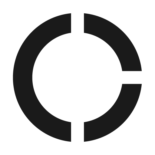 Sharp donut large icon, solid style, from Google Material Icons