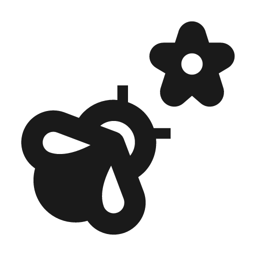 Sharp emoji nature icon, solid style, from Google Material Icons