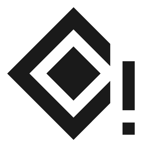 Sharp nearby error icon, solid style, from Google Material Icons