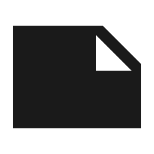 Sharp note icon, solid style, from Google Material Icons