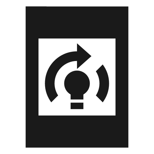 Sharp on device training icon, solid style, from Google Material Icons