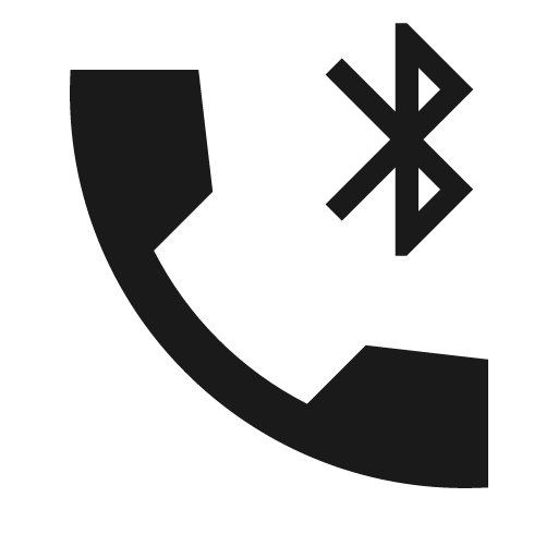 Sharp phone bluetooth speaker icon, solid style, from Google Material Icons