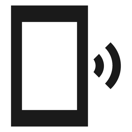 Sharp phonelink ring icon, solid style, from Google Material Icons