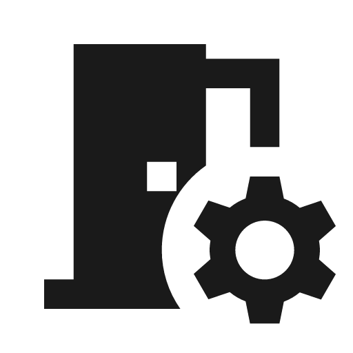 Sharp room preferences icon, solid style, from Google Material Icons