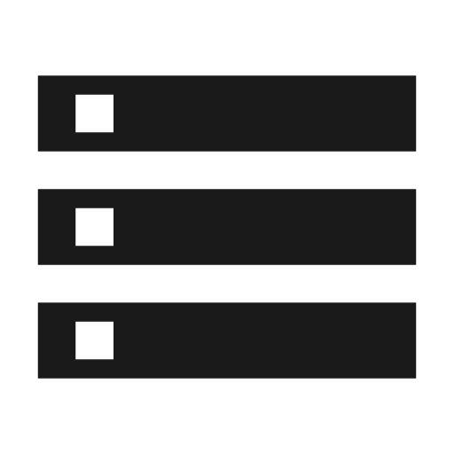Sharp storage icon, solid style, from Google Material Icons