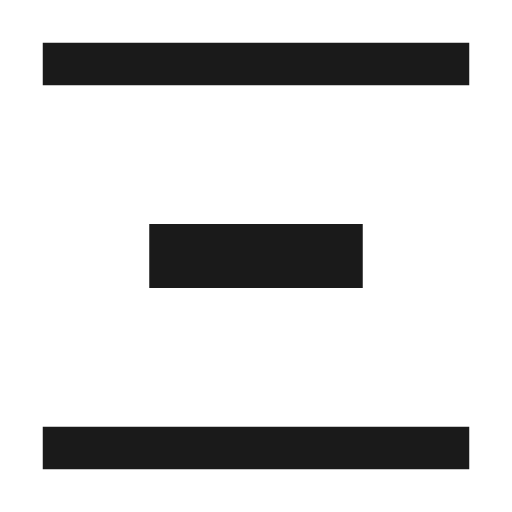 Sharp vertical distribute icon, solid style, from Google Material Icons