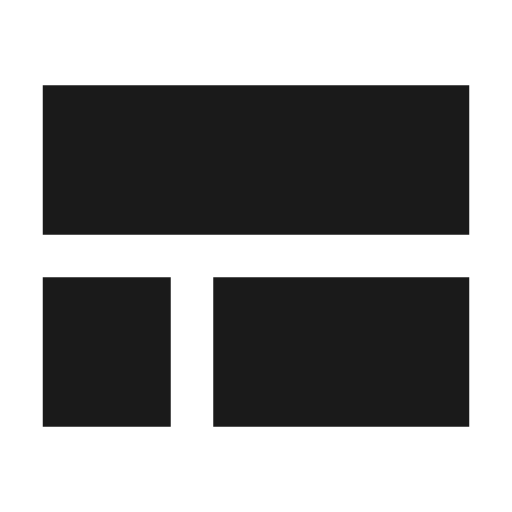 Sharp view comfy icon, solid style, from Google Material Icons