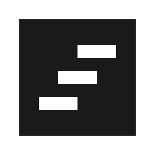 Sharp view timeline icon, solid style, from Google Material Icons