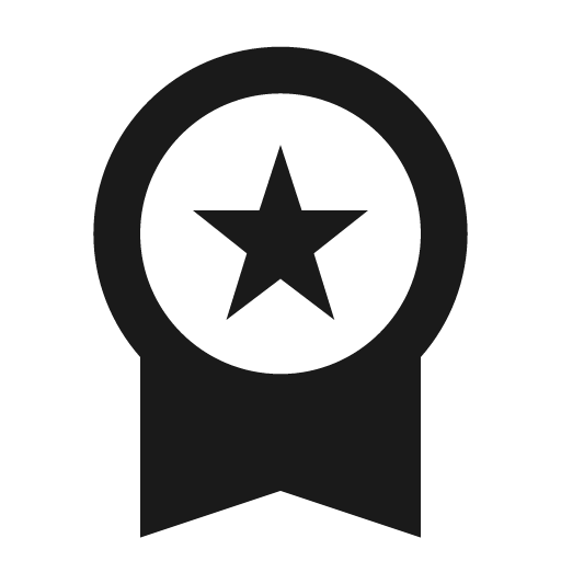 Sharp workspace premium icon, solid style, from Google Material Icons