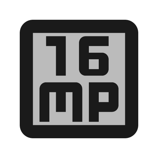Twotone 16mp icon, solid style, from Google Material Icons