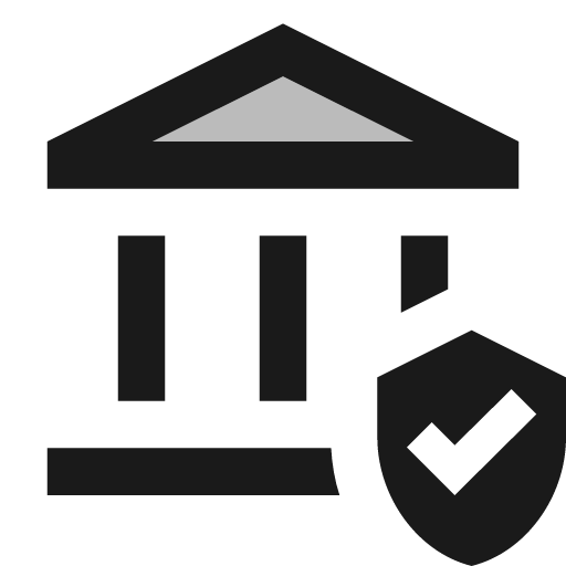 Twotone assured workload icon, solid style, from Google Material Icons