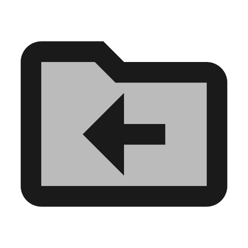 Twotone drive file move rtl icon, solid style, from Google Material Icons