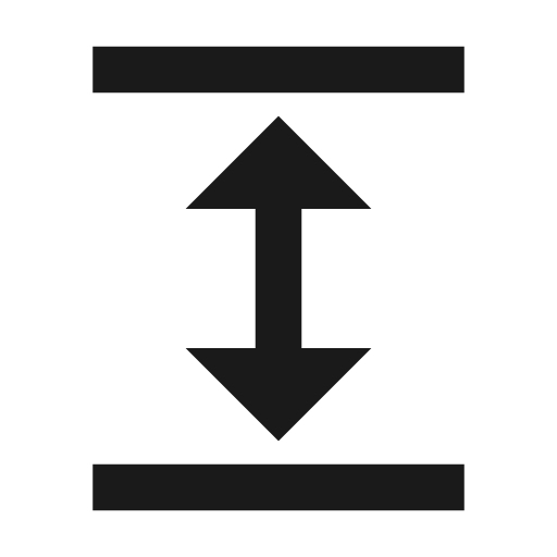 Twotone expand icon, solid style, from Google Material Icons