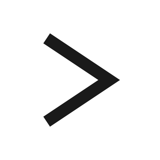 Twotone greater than icon, solid style, from Google Material Icons