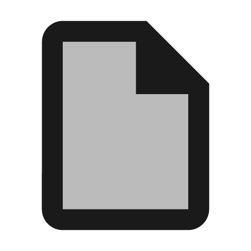 Twotone insert drive file icon, solid style, from Google Material Icons