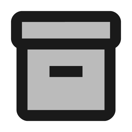 Twotone inventory 2 icon, solid style, from Google Material Icons