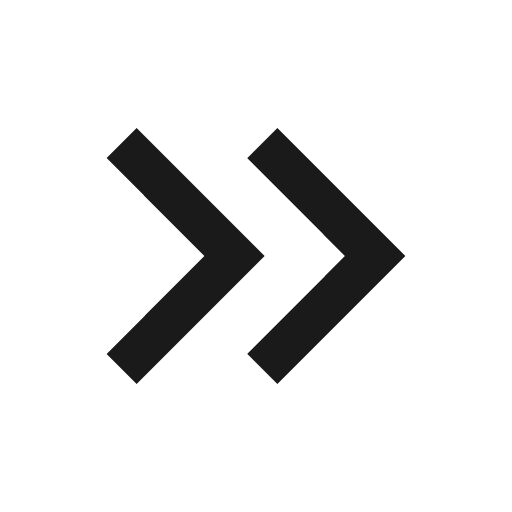 Twotone keyboard double arrow right icon, solid style, from Google Material Icons