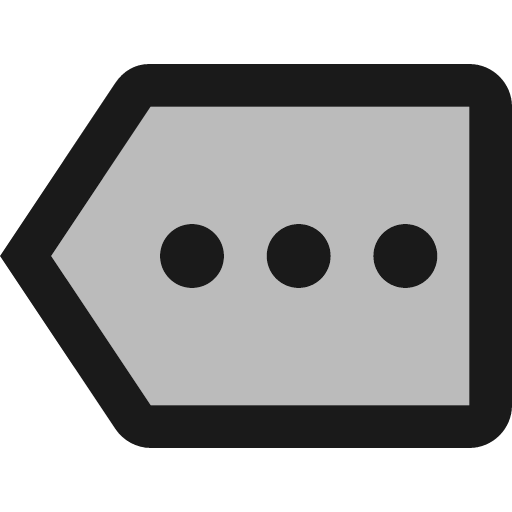 Twotone more icon, solid style, from Google Material Icons