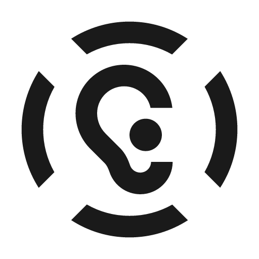 Twotone noise control off icon, solid style, from Google Material Icons