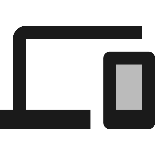 Twotone phonelink icon, solid style, from Google Material Icons