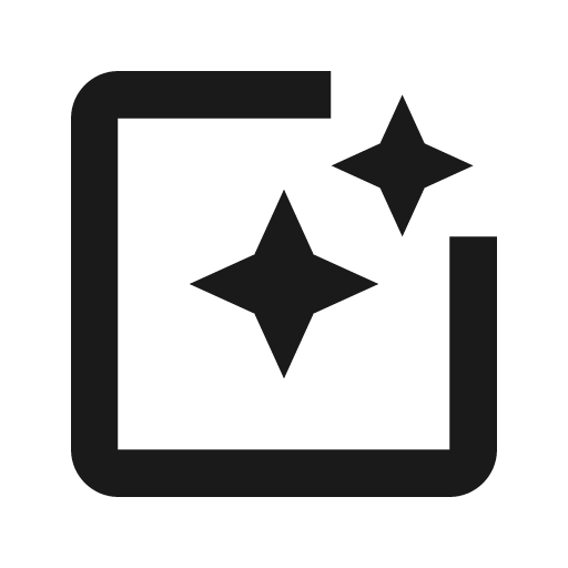 Twotone photo filter icon, solid style, from Google Material Icons