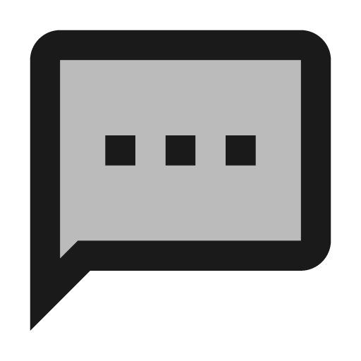 Twotone sms icon, solid style, from Google Material Icons
