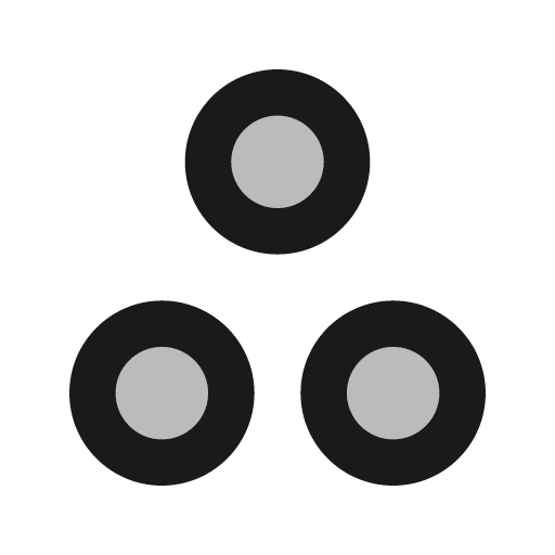 Twotone spoke icon, solid style, from Google Material Icons