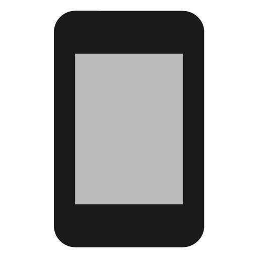 Twotone stay current portrait icon, solid style, from Google Material Icons