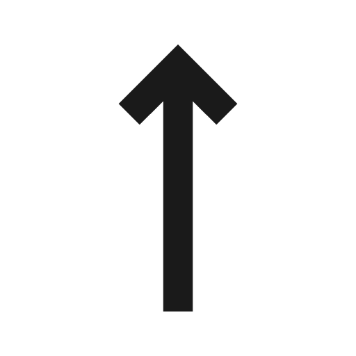 Twotone straight icon, solid style, from Google Material Icons