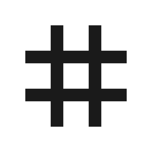 Twotone tag icon, solid style, from Google Material Icons