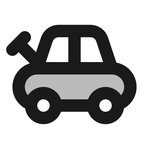Twotone toys icon, solid style, from Google Material Icons