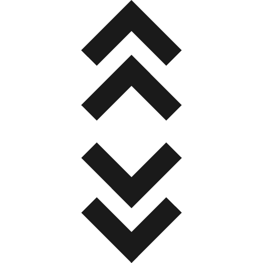 Twotone unfold more double icon, solid style, from Google Material Icons