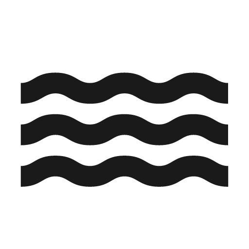 Twotone water icon, solid style, from Google Material Icons