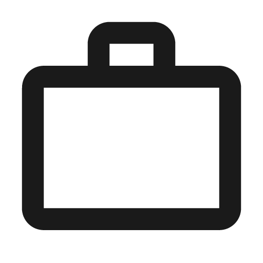 Twotone work outline icon, outline style, from Google Material Icons