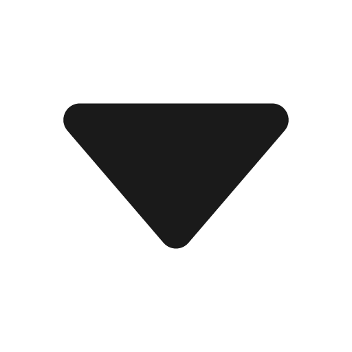 Caret down icon, solid style, from IonIcons