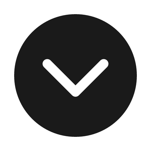 Chevron down circle icon, solid style, from IonIcons