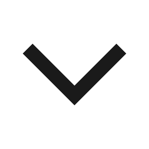 Chevron down sharp icon, sharp-cornered style, from IonIcons