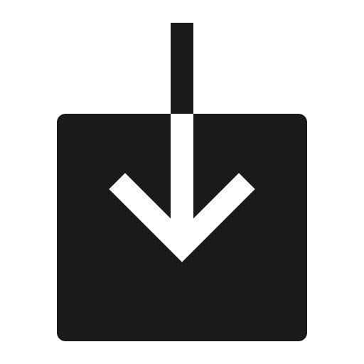 Download sharp icon, sharp-cornered style, from IonIcons