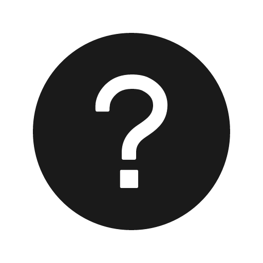 Help circle sharp icon, sharp-cornered style, from IonIcons