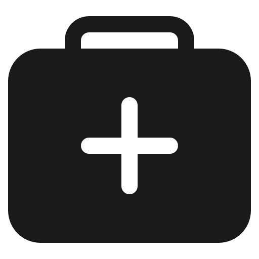 Medkit icon, solid style, from IonIcons