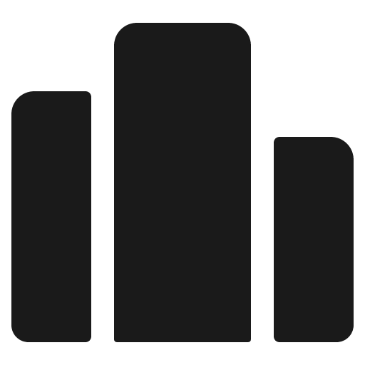 Podium icon, solid style, from IonIcons