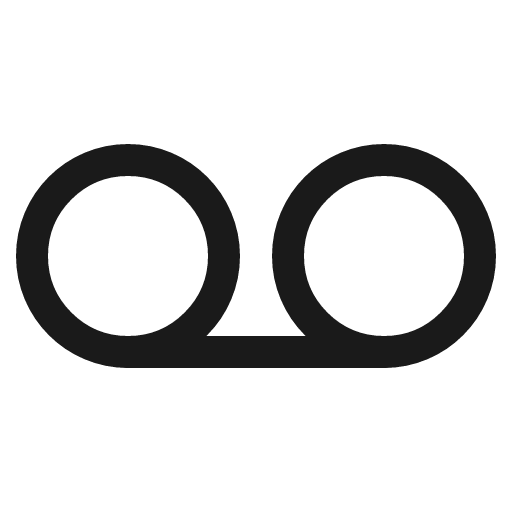 Recording outline icon, outline style, from IonIcons